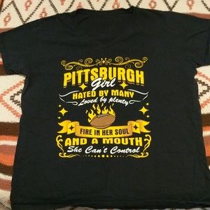 Pittsburgh Steelers v-neck t-shirt